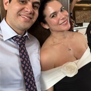 Club L London IN BLOOM
BLACK & WHITE BARDOT MATERNITY MAXI DRESS WITH FLOWER